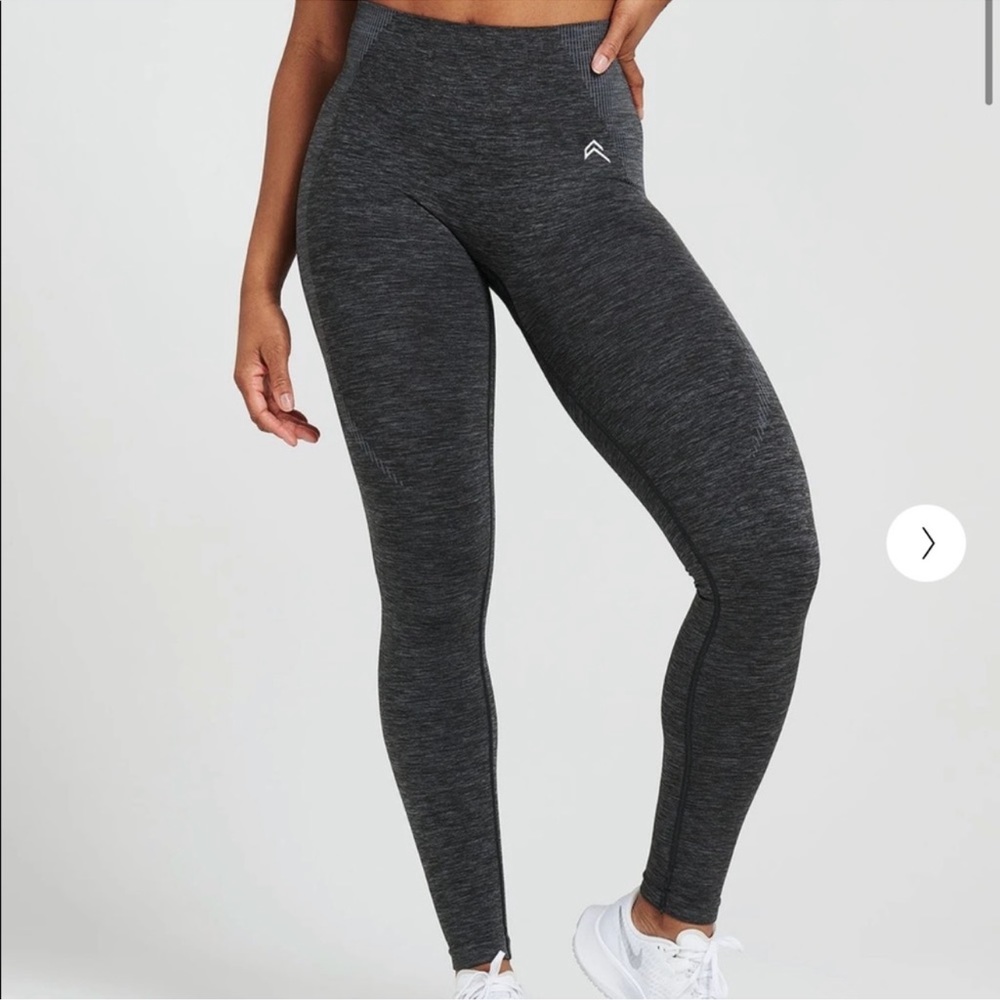 NWT Oner Active Classic Seamless Leggings Coal Marl
